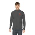 thumbnail image 3 of Red Boxing Glove Quarter-Zip Pullover Windbreaker, 3 of 3
