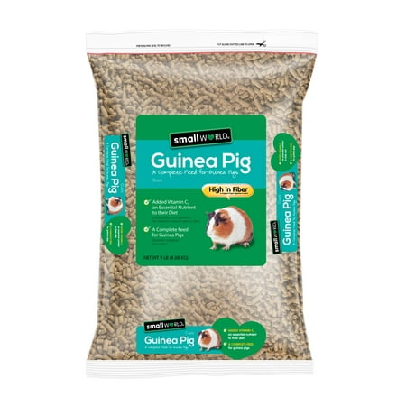 Small World Complete Feed for Guinea Pigs, 9 lbs.