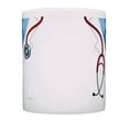 thumbnail image 3 of ThisWear Dr Gifts Stethoscope and Doctor's White Coat with Tie Coffee Mug 11 ounce 2 Pack Coffee Mugs Blue, 3 of 4
