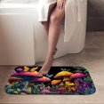 thumbnail image 4 of 1pc Colorful Fairyland Absorbent Non-Slip Bathroom Thickened Flannel Rug Decor,Soft,Quick Drying,Suitable For Indoor/outdoor Use,Bathrooms,Bedrooms,Kitchens,Terrace,Laundry Rooms,16"x24", 4 of 9