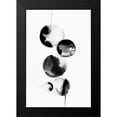 thumbnail image 2 of PI Studio 11x14 Black Modern Framed Museum Art Print Titled - Dripping Bubbles I, 2 of 5