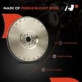 thumbnail image 5 of A-Premium Clutch Flywheel Compatible with Ford Mustang 1999 2000 3.8L, Manual Trans., 6 Bolt Holes, 164 Teeth, Replace# F72Z6375AA, 5 of 9