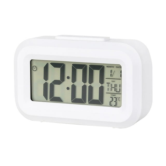 Meitianfacai LED Digital Alarm Clock, for Deep Sleepers Kids Elderly Home Office