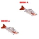 thumbnail image 4 of Soidarity Señuelo de pesca Crankbait de 10cm, cebo de natación de 7 segmentos, señuelo de pesca de simulación, Crankbait Swimbait con anzuelo A 2Conjunto, 4 of 6