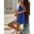 thumbnail image 2 of Vestido Athlisan Summer Athletic sin mangas para mujer KleinBlue, 2 of 6