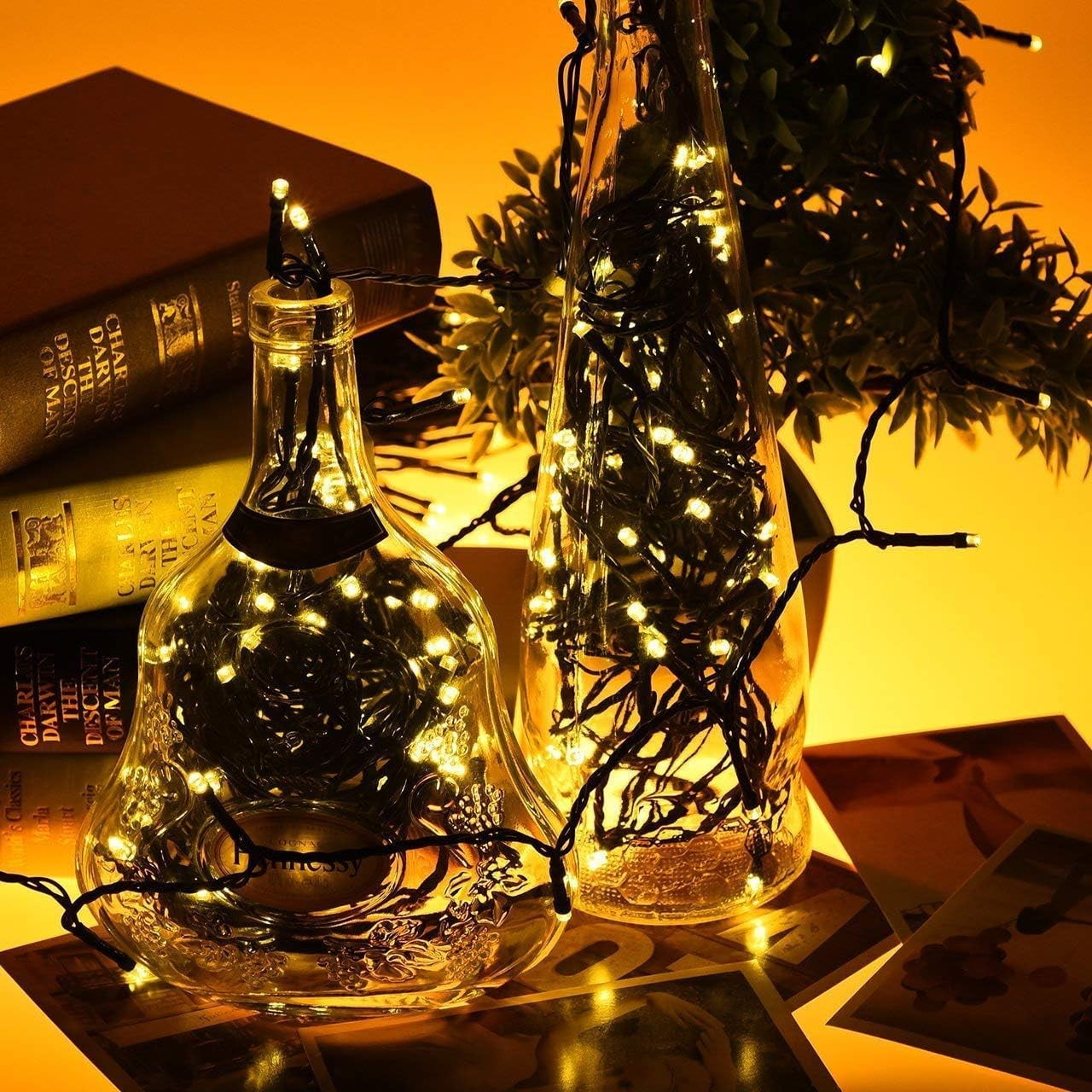 Solar Christmas Fairy Lights, 6.5M 30LED Solar Garden String Lights Solar Tree String Lights Waterproof for Outdoor Window