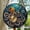 Boho Banjo, variant on Boho Cosmic Panther Head Stained Glass Sun Catcher Mountain Stained Glass Window Hanging, Suncatchers Lavender Wall Decor, for Women/Friends/Lover, Stained Glass Ornament 2025,