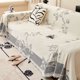 thumbnail image 1 of Nvzi Couch Cover Chenille Sofa Covers Two-sided Sofa Towel Cover for Living Room Sofa Easy Fit Washable Furniture Sofa Protector 70.87*110.24inch (Grey), 1 of 4