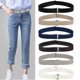 thumbnail image 2 of Zhuge Stretch Belt para Mujeres, Cinturón Elástico [11.02 - 39 Pulgadas], Blanco, Hecho de Nylon + Metal, 1 Unidad, 2 of 5