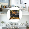 thumbnail image 5 of Just A Boy Who Loves Garbage TrucksSquare Throw Pillows Covers Bed Couch Double-Sided Printing Throw Pillow Cases Home Decor Sofa Bedroom, 5 of 7