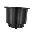 thumbnail image 5 of BAOSITY Recessed Cup Drink Holder Black Insert with Drain Hole for Boats Marine Game Tables Easy to Install Replacement, 5 of 8