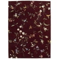 thumbnail image 3 of Nourison Julian Ruby Area Rug JL45 5'3" x 8'3", 3 of 3