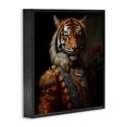 thumbnail image 2 of Stupell Industries Traditional Noble Tiger Transformation Black Framed Giclee Art, 17 x 17, by Lazar Studio, 2 of 8