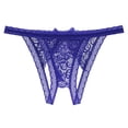 thumbnail image 3 of Women Panties Low Rise Lace Panties Sexy Mesh Panties Crotchless Panties for Women Cute Underwear for Women, 3 of 3
