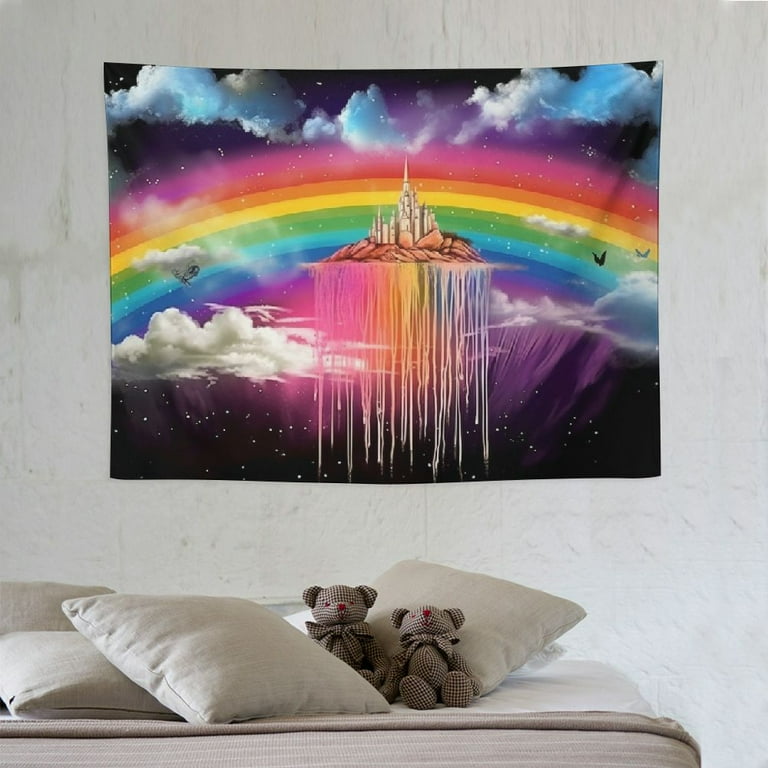Rainbow Tapestries with Tassels | 4 Styles Rainbow Tapestries with Tassels | 4 Styles