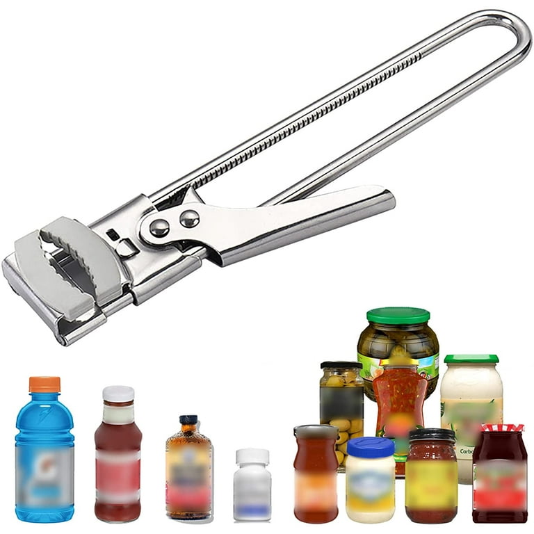 Stainless Steel Quick Bottle Opener Adjustable Can Opener Glasses Jar -  Gadget Through