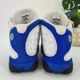 thumbnail image 3 of Ni - ke Ni - ke Men's Air Jordan 13 Retro White Leather Sneakers Size 11.5, 3 of 5