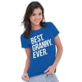 thumbnail image 4 of Best Granny Ever Grandma Grams Mother Womens Slim Fit Graphic Tee Brisco Brands L, 4 of 5