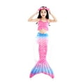thumbnail image 2 of Girls Mermaid Tail Kids Mermaid Swimsuits Sea Costume 11-12Years, 2 of 6