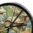 thumbnail image 4 of Sea Turtle 9.8 Inch Silent Round Digital Wall Clock, Battery Operated, Easy to Read for Bedroom, Living Room, Kitchen, Bathroom Decoration - Non-Ticking Wall Clocks, 4 of 6