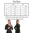 thumbnail image 4 of FUTATA Women Hot Sweat Sauna Jacket Slimmer Workout Suit Weight Loss Sauna Shirt Body Shaper, 4 of 6