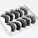 thumbnail image 2 of False Eyelashes 5 Pairs 3D Eyelashes Reusable Long Handmade Faux Eyelashes For Eye Makeup, 2 of 3