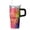 Texture-234, variant on 20oz Geometric Textured Insulated Tumbler, Stainless Steel Double Wall Travel Coffee Mug with Handle Leak Proof Lid