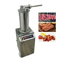 INTSUPERMAI 15L Hydraulic Sausage Filling Machine Sausage Stuffer Stainless Steel