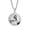 Leo, variant on Men's Stainless Steel Engraved Round Coin Zodiac Sign Constellations Pendant Necklace Creative Jewelry Libra