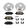 thumbnail image 3 of PowerStop Rear Z23 Evolution Sport Carbon-Fiber Ceramic Brake Pad and Drilled & Slotted Rotor Kit Fits: TOYOTA Select Models K5867, 3 of 10