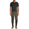 thumbnail image 7 of George Men's Silky Fleece Lounge Joggers, 7 of 7