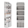 thumbnail image 1 of Organizador Shelf DCCDU para colocar sobre la puerta, 5 niveles, gris, 134 x 41 x 17 cm, 1 of 9