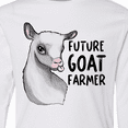 thumbnail image 4 of Inktastic Future Goat Farmer Long Sleeve Youth T-Shirt, 4 of 5