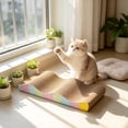 thumbnail image 3 of Cats Scratching Board Corrugated Cardboard Claw Sharpener Corrugated Cardboard Scratch Pad For Indoor Cats Pet Furniture Toy, 3 of 6