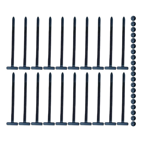 20/50/100Pcs Nylon Cable Tie Push Clip Car Nylon Tie Wrap Cable Fixed Fastener