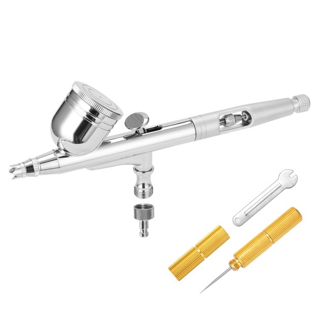 Juego de aerógrafo profesional de 0,3 mm con taza de color 7CC Mini Wrentch y herramienta d Abanopi Kit de aerógrafo
