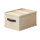 thumbnail image 2 of Organizador de ropa XIAOLE, plegable, con compartimentos lavables y compartimentos para guardar ropa, vaqueros, pantalones, suéteres, 9 compartimentos, gran capacidad, color beige., 2 of 6