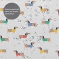 thumbnail image 3 of Rateoe Dachshund Dog Puppy Shower Curtain - Fancy Bathroom Shower Curtain Sets - Waterproof Shower Curtain with Hooks with 12 Plastic Hooks 72x72 Inches, 3 of 5