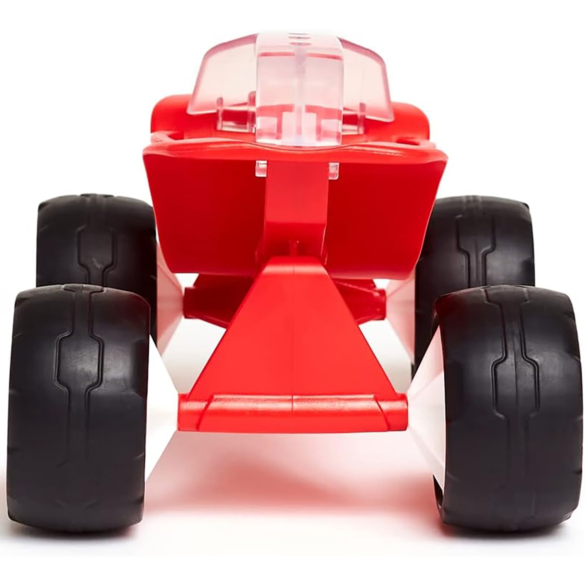 Hape: Dune Buggy - Red  - 4 Wheeled Toy Vehicle, Sand & Beach Toy, Tilting Body, Easy Grip, Push & Pull, Indoor & Outdoor, Kids, Toddlers, Baby Age 1+