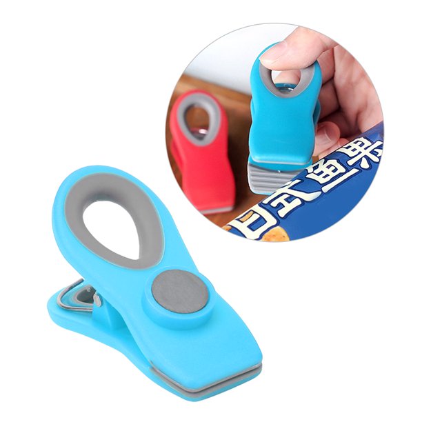Clip de almacenamiento de alimentos, 2 piezas Mini clips portátiles para sellado de alimentos Clip para bolsas de alimentos multifuncional