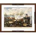 thumbnail image 5 of Art.com General Andrew Jackson at the Battle of New Orleans Giclee Print, Brown Frame Wall Art, 21" x 17", 5 of 5