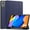 Dark Blue, variant on DWaybox Case for Lenovo Idea Tab 11.0" 2025 Model TB336FU TB336ZU, Shockproof Protective Cover with Kickstand, Built-in Pen Slot & Auto Wake/Sleep, Folio Matte TPU Smart Cover -Black