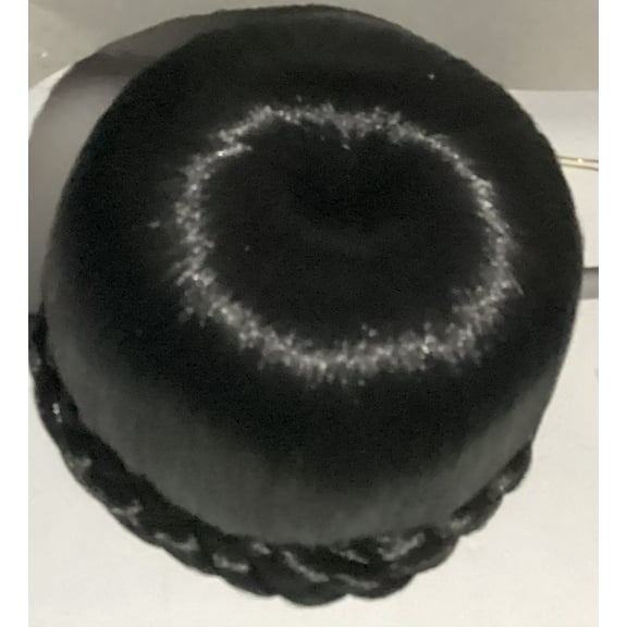 Urban Beauty - PONYTAIL DONUT- Style: Dome 013 Side Braid ( Color #1B )