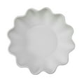 thumbnail image 5 of Anko White Wavy Edge Bowl, 5 of 5