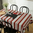 thumbnail image 5 of Table Cloth Rectangle, Table Cover Waterproof Wrinkle Resistant, Tablecloth for Party, Picnic, Kitchen, Dining,31.4" * 47.2", 5 of 6