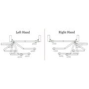 Compack 180 - Folding Door Hardware Set