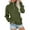 Blackish Green, variant on Women's Quarter Zip Solid Color Pocket Sweatshirt,Pullover Long Sleeve Top, Plus Size Casual Comfort Fit for 2025 Fall Winter Trendy Fashion, Perfect for Street and Daily Outdoor Activities