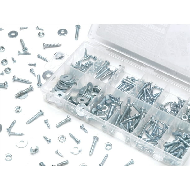 347 Pc. Metric Nut And Bolt Hardware Kit