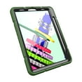 thumbnail image 5 of Case for iPad Pro 11 Inch 5th Generation 2024, Heavy Duty Military Grade Protective Shockproof Rugged Silicone PC Cover with Built-in Stand & Pencil Holder for iPad Pro 11 2024,  Greenblack, 5 of 5