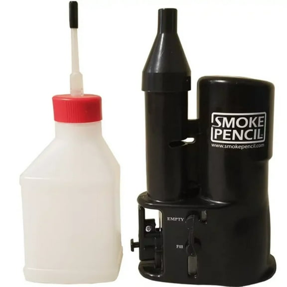 Smoke Pencil ONE Air Leak Detector Tool Kit, Handheld Smoke Draft Detector with 3 oz Non-Toxic Fog Juice